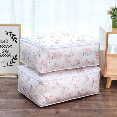 

Toponeto Foldable Storage Bag Clothes Blanket Quilt Closet Sweater Organizer Box Pouch