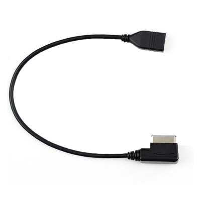 

Car Audio Music Interface AMI MMI AUX to USB Adapter Cable Flash Drive for Audi Car-Styling