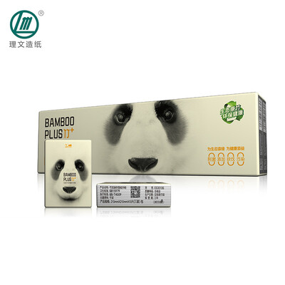 

Lee & Man Bamboo Plus Series Color Handkerchief Paper Bamboo Pulp Non-bleached Tissue Towel Paper Super Tough 3 Layers 10 sheets 10 packs