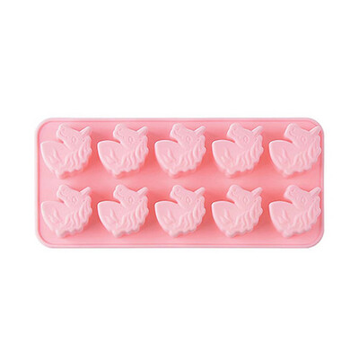 

Unicorn Cake Silicone Jelly Cookies Soap Mold Chocolate Baking Mould Tray Wax Ice Cube Kitchen Gadget