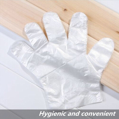 

Siaonvr 50100pcs Plastic Disposable Gloves Restaurant Home Service Catering Hygiene