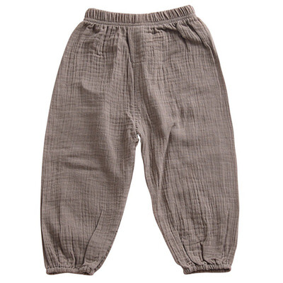 

Toddler Clothing Spring Autumn Unisex Kids Lantern Harem Pants Full Cotton Full Length Children Boys Girls Trousers