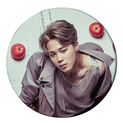 

KPOP BTS Fans Love Yourself Round Badge Brooch Fashion Pin Jewelry JUNGKOOK