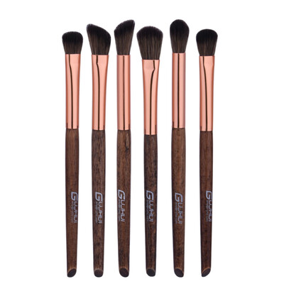 

10 Pcs Wood Handle Cosmetic Makeup Brush Set Pro Makeup Brushes Soft Fiber Nylon Make Up Brush Tool Kit