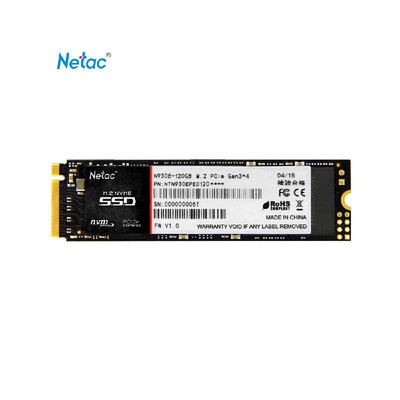 

Netac N930E SSD Disk Flash High Speed Internal Solid State Drive Hard Disk PCI-E M2 2280 SSD USB Disk 120GB for PC