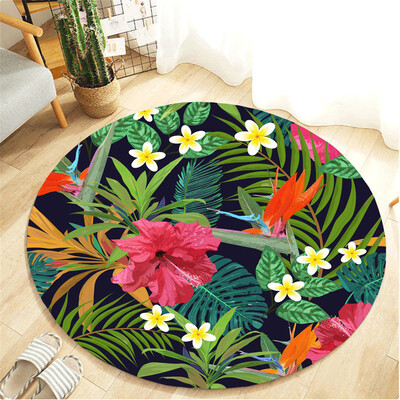 

Gobestart Botany Elements Blanket Round Bathroom carpet 55cm