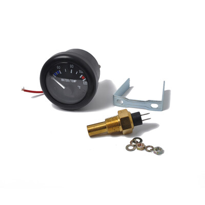 

12V 52mm Marine Water Temperature Gauge for Boat Temp Meter 10-120℃ with 120 NPT38 Sensor