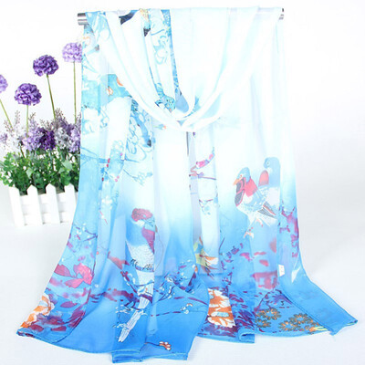 

Women Chiffon Scarf Elegant Shawls Boho Head Scarf Silk Women Spring Autumn Warm Female Beach Stole Bandana Shawl