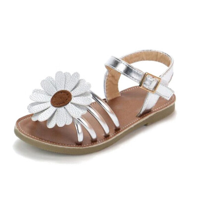 

2019 New Summer Baby Girl Breathable Anti-Slip Flower Design Shoes Sandals Toddler Soft Soled First Walkers