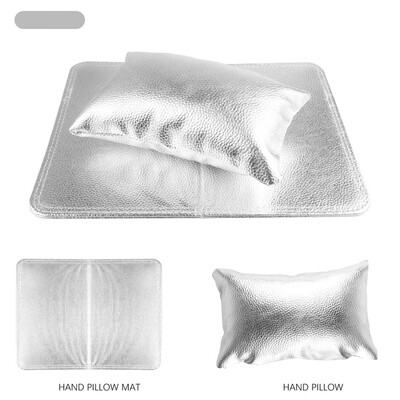 

Toponeto Nail Set Hand Pillow Wrist Pillow Sponge Leather Folding Hand Pillow Pad
