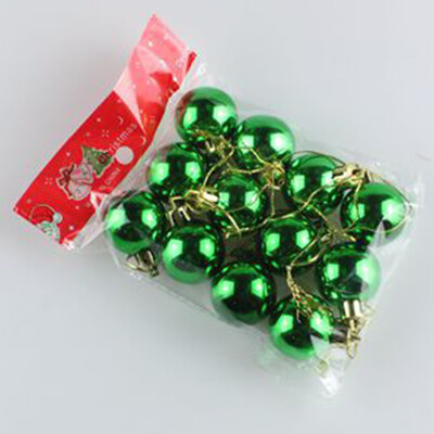 

12Pcs Hot Sale Christmas Tree Xmas Balls Decorations Fashion Bauble Hanging Party Drop Pendant For DIY Xmas Party