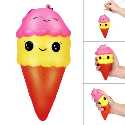 

YIWULA18cm Cartoon Ice Cream Slow Rising Scented Stress Reliever Toy