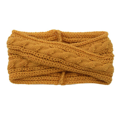 

Women Winter Warm Knitting Headbands Lady Wool Crochet Hairband Turban Head wear