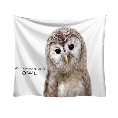 

Toponeto Fashion Tapestry Planet Animals Pattern Style Decorative Tapestry Home Decor