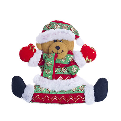 

Tailored Santa Claus Snowman Elk Cloth Art Hanging Ornament Christmas Decoration Home