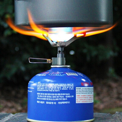 

Portable Folding Mini Camping Oven Gas Stove Survival Furnace Stove 25g 2700W Titanium Alloy Pocket Picnic Cooking Gas Burner Cook