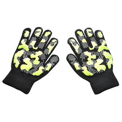 

Tailored Men Women Winter Warm Knitted wapiti Camouflage Pint Screen Cute Gloves