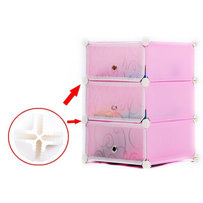 

Toponeto Cube DIY Modular Closet Organizer Wardrobe Rack Clothes Shelf Storage Cabinet