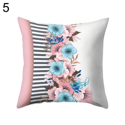 

Flower Cactus Flamingo Watermelon Pillow Case Cushion Cover Sofa Car Cafe Decor