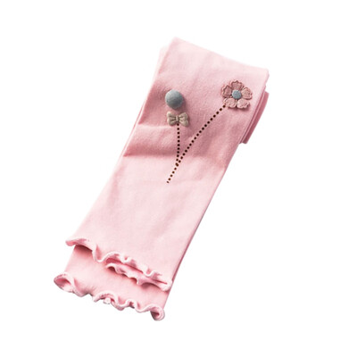 

Autumn Baby Girls Toddler Flower Pattern Pants Leggings Kids Cute Stretchy Warm Trousers Bottoms