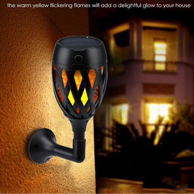 

〖Follure〗LED Solar Torch Light Flickering Dancing Flame Garden Waterproof Yard Lamp