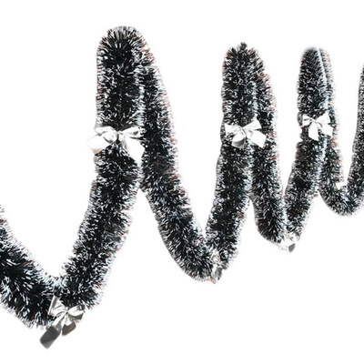 

2M Christmas Bar Tops Ribbon Garland Tree Ornaments Bow Decor Party Supplies