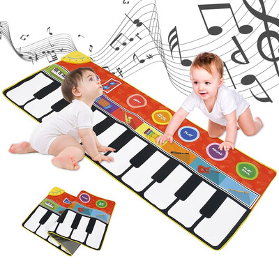 

14860cm Large Size Music Carpet Baby Playing Piano Carpet Musical Mat