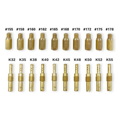 

20Pcs Carburetor Main Jet & Slow Pilot Jet Accessories For Pwk Keihin Oko Cvk T