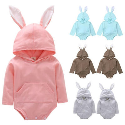 

Newborn Baby Infant Kids Girls Boys Long Sleeve Romper Jumpsuit Cute Outfits New