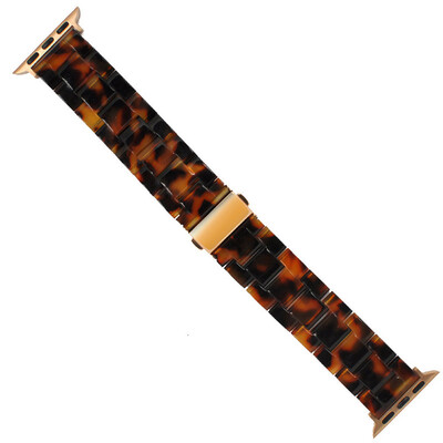 

〖Follure〗Luxury Crystal Resin Agate Beads Band Wrist Strap For Appl iwatch 4 40MM