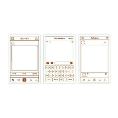 

Originality Memo Pad Sticky Notes School Supply Bookmark notepad Label Sale Well