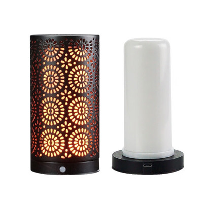 

Magnetic LED Flame Effect Light USB Charge Fire Table Lamp Holiday Fairy Light Party Home Decor Lamps Dropship