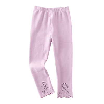 

Autumn Toddler Baby Girls Leggings Children Cartoon Kids Cute Stretchy Warm Trousers Princess Pants for 2-6T girls