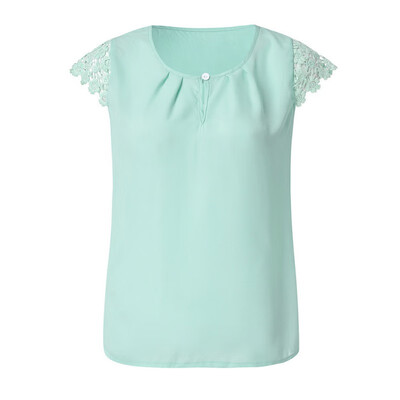 

Lace Chiffon Blouses Women 2019 Hollow Out Sexy Tops Femme Solid Casual Office Shirts Femme Blousas V Neck Streetwear