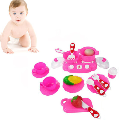 

YIWULA18PC Cutting Fruit Vegetable Pretend Play Children Kid Educational Toy PK