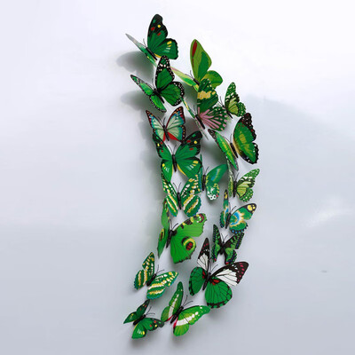 

12PCSSet 3D Butterfly Wall Stickers Decal Art Design Kids Room Home Decoration