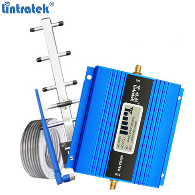 

Lintratek 900MHz signal repeater GSM 2G booster cellular amplifier for mobile phone in full kit