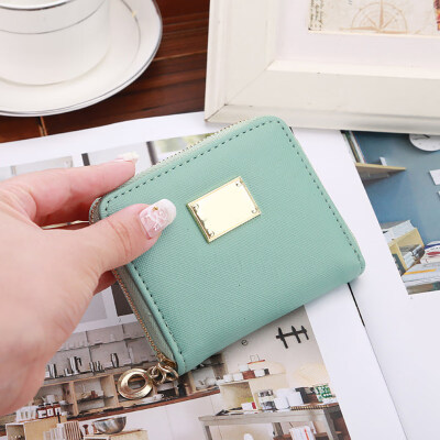 

Fashion Lady Faux Leather Small Wallet Card Holder Zip Coin Purse Clutch Handbag