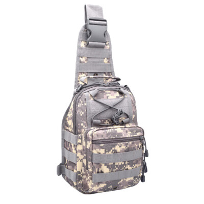 

Tactical Outdoor Sports Military Bag Climbing Shoulder Bag Chest Bag Pouch Hiking Camping Daypack Fishing Hunting Molle Backpack