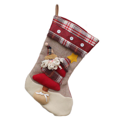 

Christmas Socks Vintage Ornaments Stylish Pendant Decor Necessaries Christmas