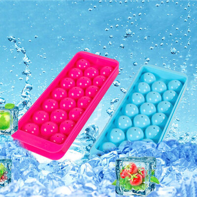 

New 20 Grids Whiskey PP Ice Bar Ball Maker Sphere Mould Party Tray Round Molds