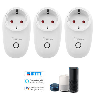 

5PCS SONOFF S26 ITEAD Wifi Smart Socket Wireless Remote Control Charging Adapter Smart Home Power Sockets USUKCNAUEU Type EF