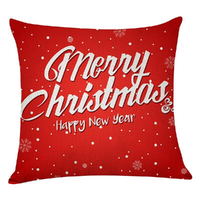

Christmas Throw Pillow Covers Pillowcase Decorative for Sofa Bed 18x18 Inches
