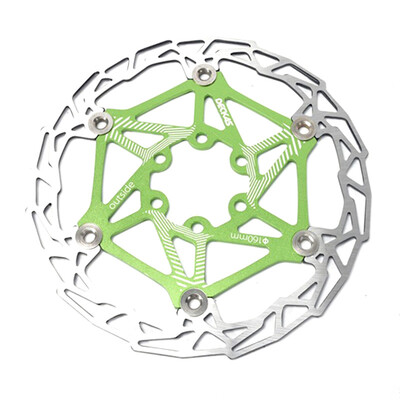 

Alloy MTB Mountain Bike Bicycle Brake Disc Floating Rotor 160mm 6 Bolt Rotors