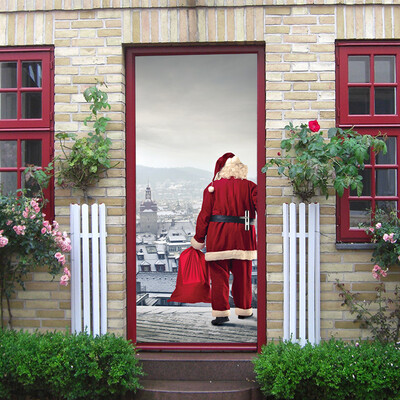 

〖Follure〗Christmas Tree Door Cover Holiday Covers Decoration 30-Inch By 65-Feet
