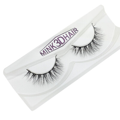 

Gobestart Real 3D Mink Soft Long Natural Eye Lashes Makeup Thick False Eyelash Extension