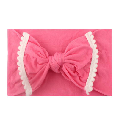 

New Baby Girls Headband Hair Band Elastic Soft Bowknot Headwraps Turban Accessories For Newborn Infant Toddler
