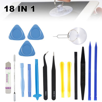 

18 pcs Plastic Opening Pry Tool For Mobile Phone iPhone Screen For Laptop Repair