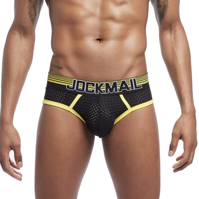 

Tailored Mens New Underpants Mesh Breathable Patchwork Sports Fitness Underwear Briefs