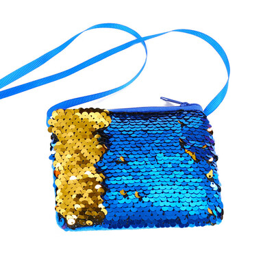 

Toponeto Women Girls Fashion Double Color Sequins Bag Storage Bag Ladies Purse Pouch